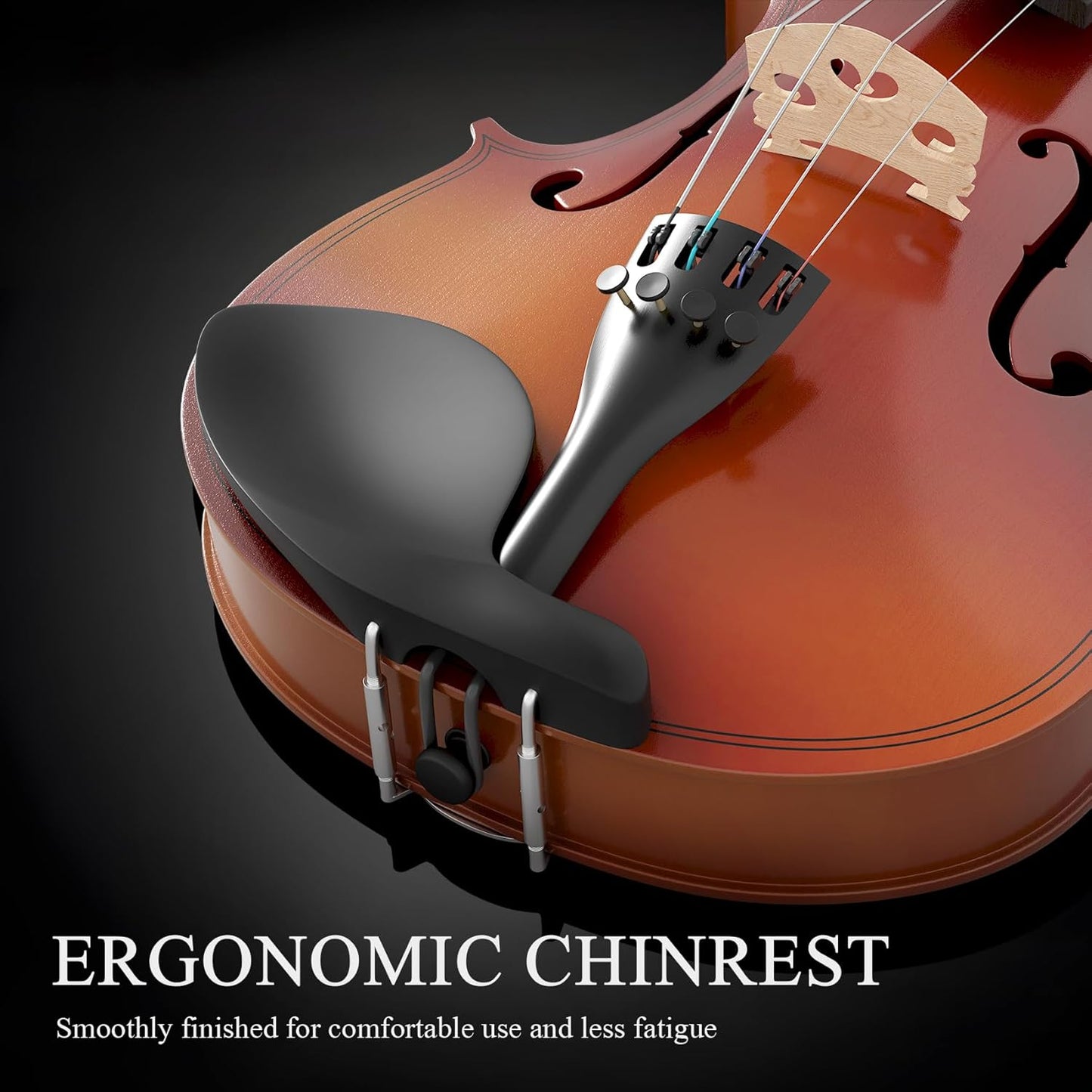 1/4 Violin Kit, Beginner Violin for Kids, Students, Complete Kids Violin Set with Case, Bow, Rosin, Ideal for Kids Violin Beginner Ages 5-7, Natural Finish
