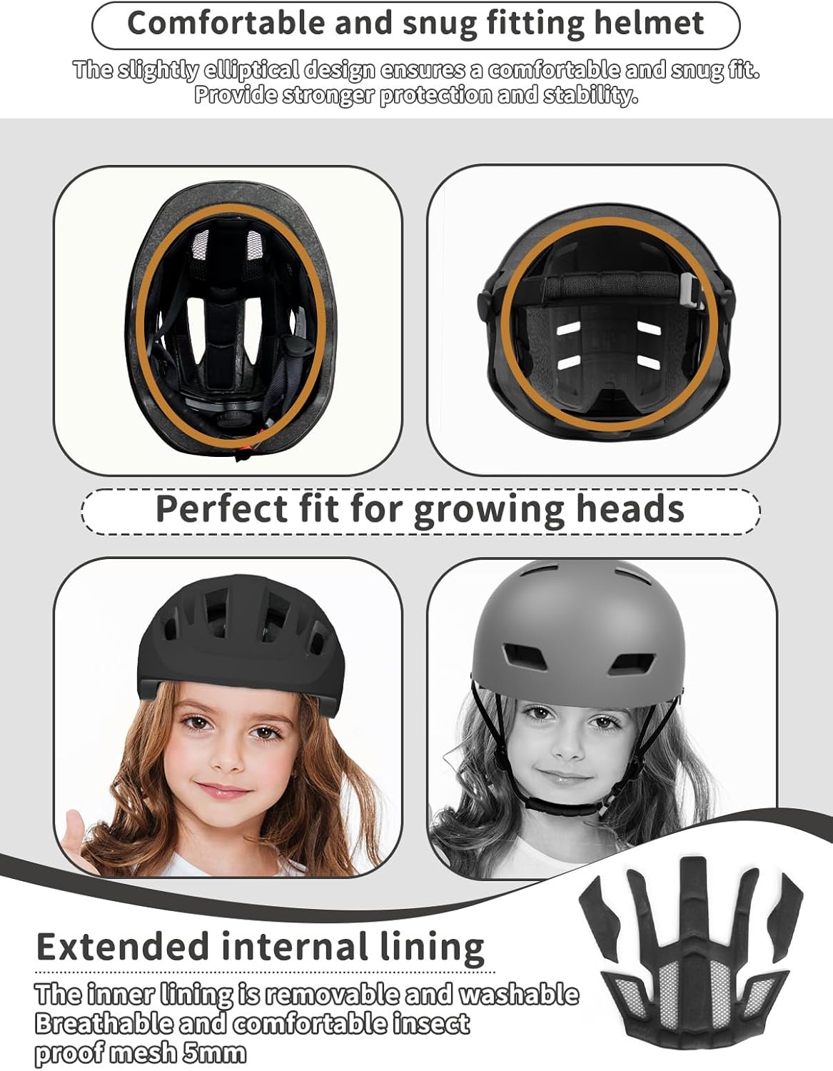 XJD Toddler Helmet Kids Bike Helmet for Infant/Baby Multi-Sport Adjustable Skateboard for Kids Boys Girls Lightweight for Age 1 and Older
