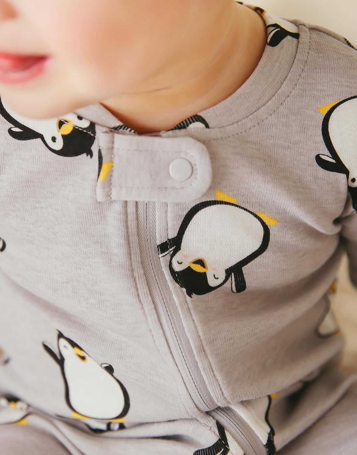 VAENAIT BABY Infant Toddler Boys Girls Footed Pajamas One-PIece Romper Sleep and Play 0M-2T