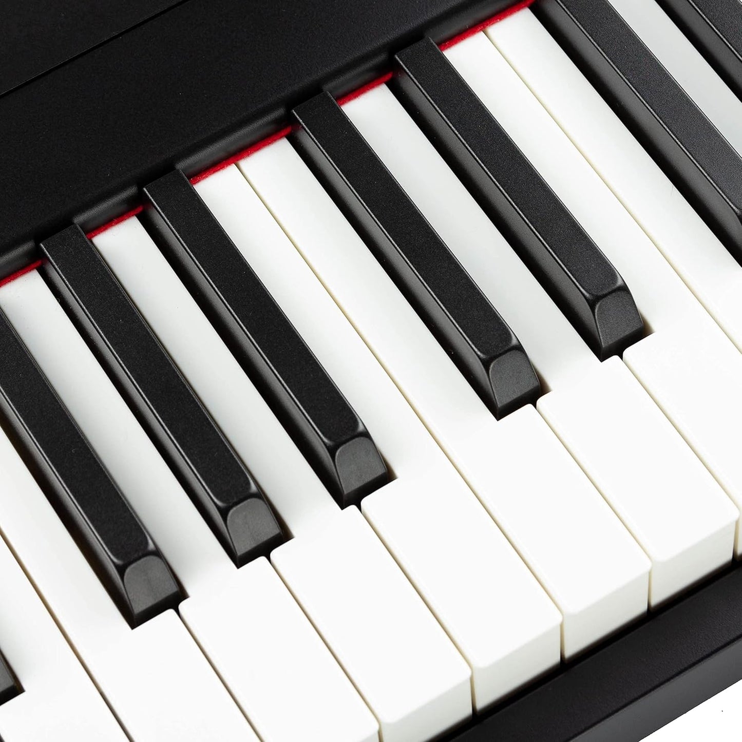 RockJam 88 Key Digital Piano with Full Size Semi-Weighted Keys, Power Supply, Sheet Music Stand, Piano Note Stickers & Simply Piano Lessons