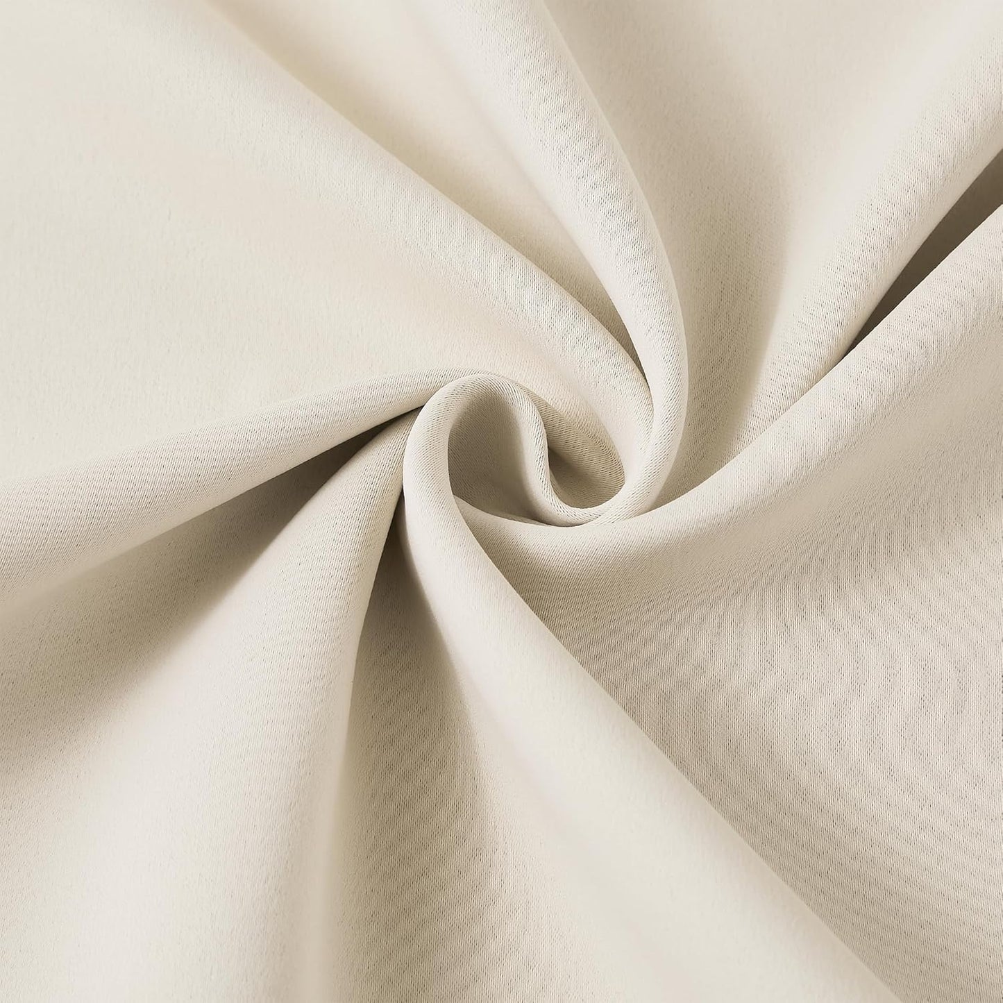 KEQIAOSUOCAI 100 Inch Extra Wide Pleated Curtains for Sliding Patio Door Large Windows 84 Long Room Divider Thermal Drapes for Living Room Accordion Door Curtain with Hooks W100 x L84, Ivory Beige