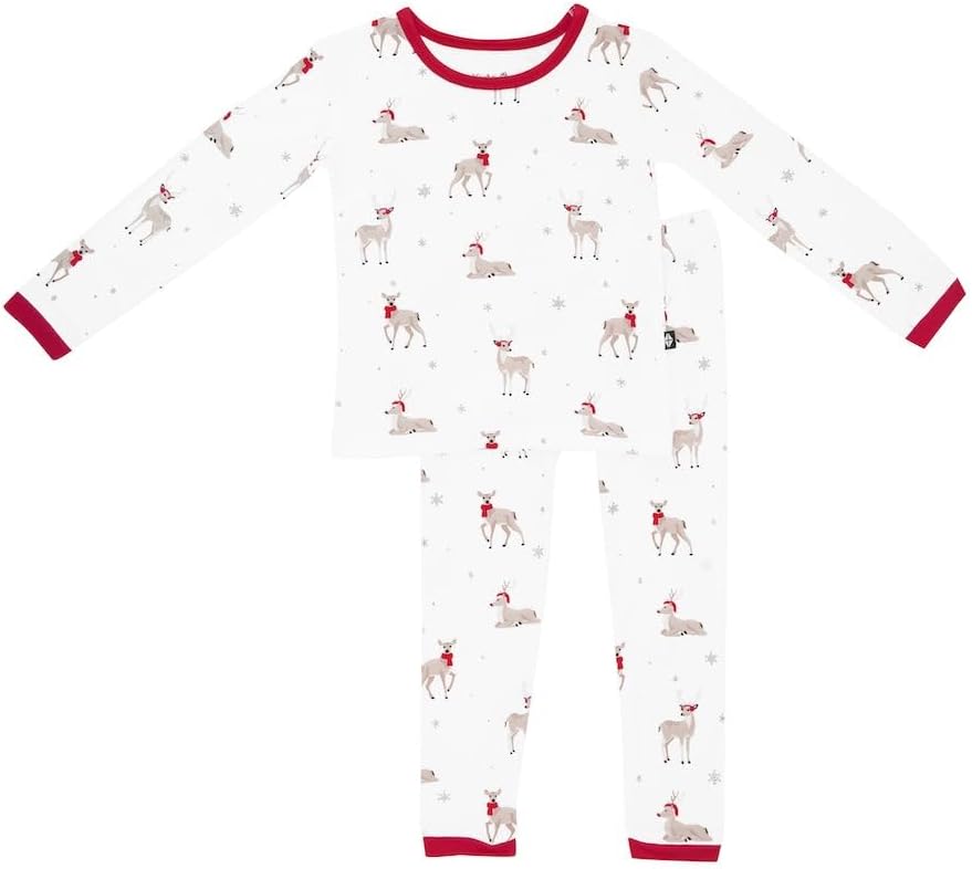 KYTE BABY Toddler Pajama Set - Pjs for Toddlers Made of Soft Bamboo Rayon Material