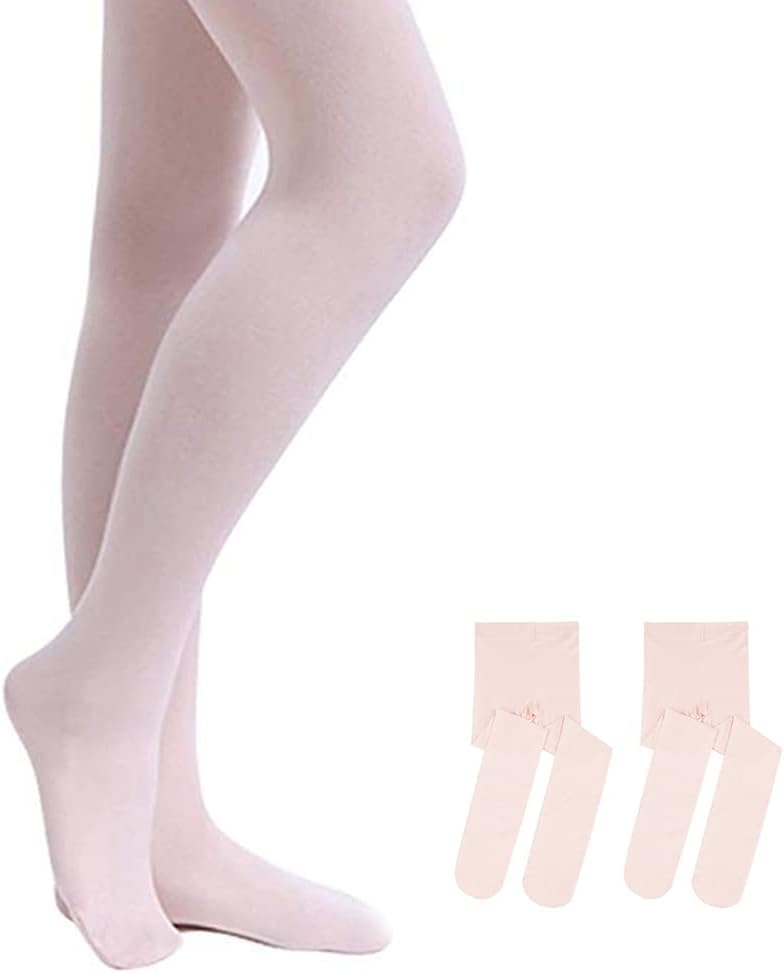 Stelle Girls' Ultra Soft Pro Dance Tight/Ballet Footed Tight (Toddler/Little Kid/Big Kid)