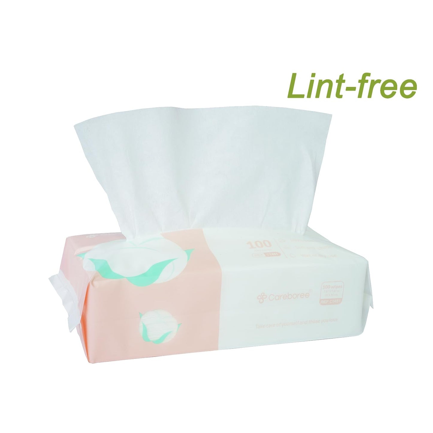 Ultra Soft Dry Baby Wipes Unscented Multi-Purpose Pure Cotton Tissue For Sensitive Skin (2 PACK-200 Count)