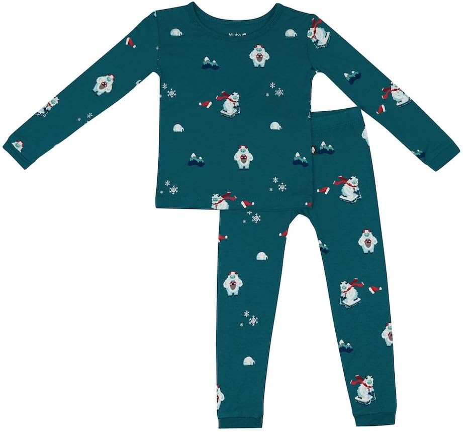 KYTE BABY Toddler Pajama Set - Pjs for Toddlers Made of Soft Bamboo Rayon Material