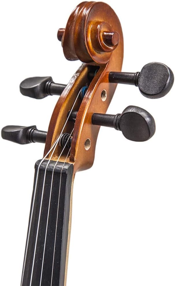 Paititi Artist-100 Student Violin Starter Kit with Brazilwood Bow Lightweight Case, Extra Strings, Rosin and Fingerchart (1/8)