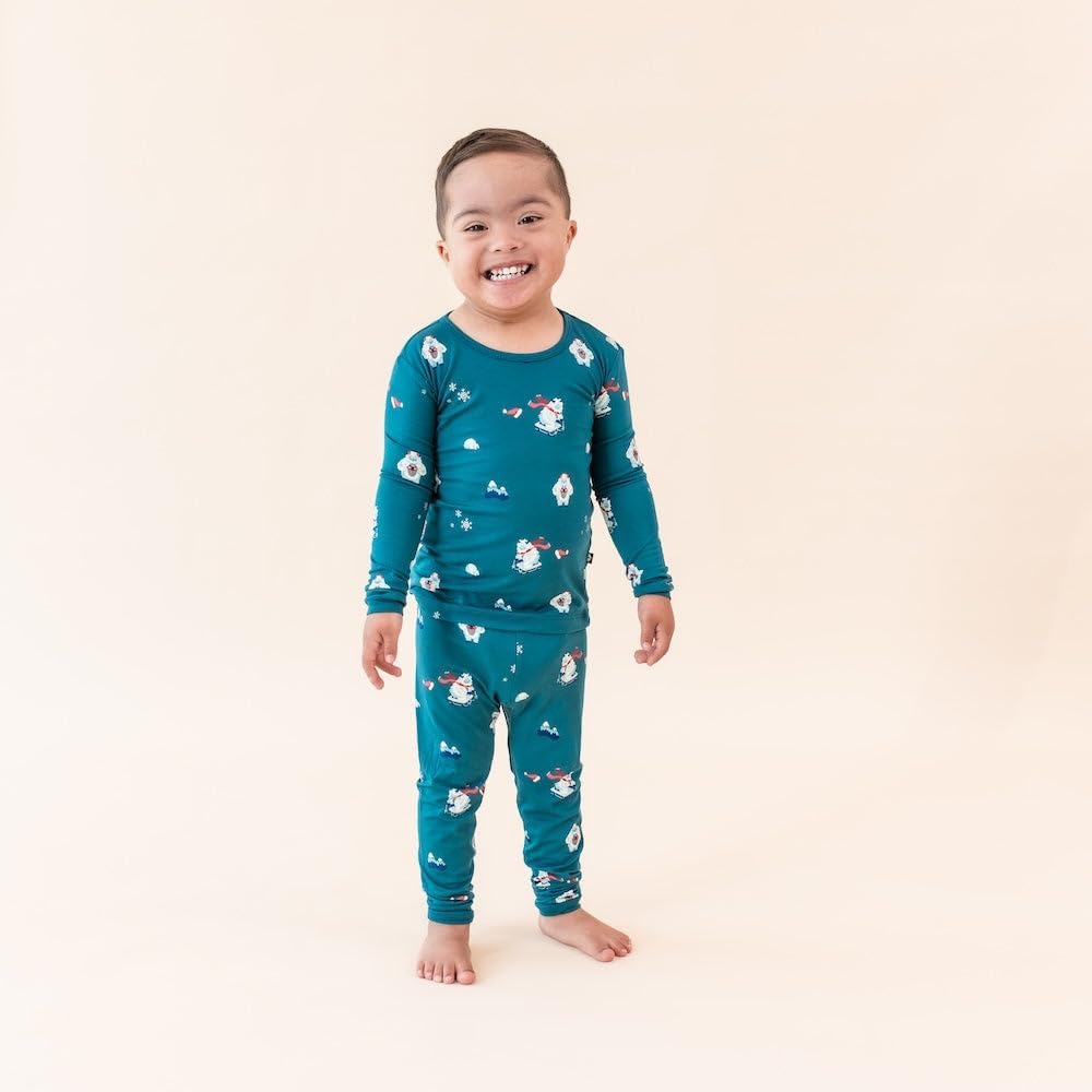 KYTE BABY Toddler Pajama Set - Pjs for Toddlers Made of Soft Bamboo Rayon Material