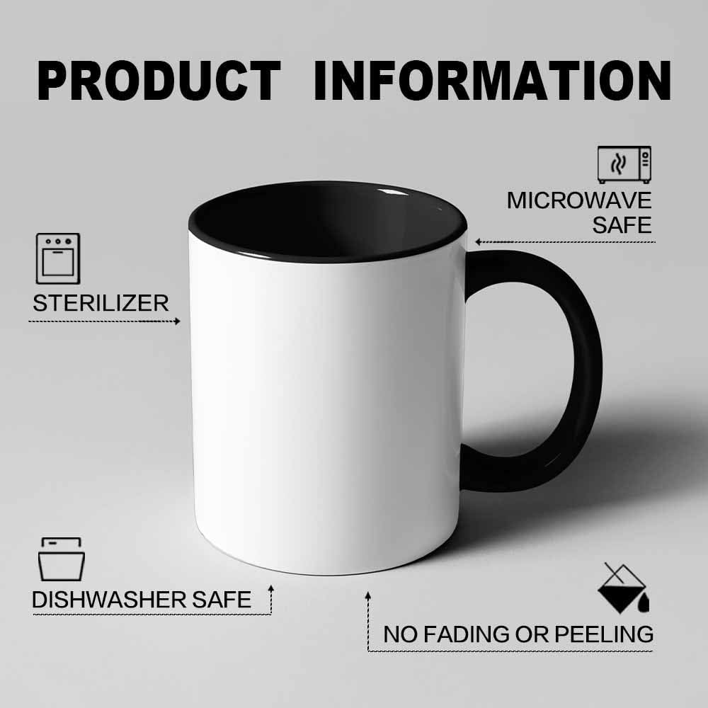 Custom Mug, Personalized Mother’s Day Coffee Mug, Customized 11 Oz Ceramic Mug with Text, Taza Personalizadas for Women Mom