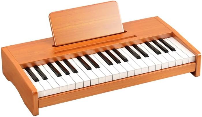 Kids Piano Keyboard, 37 Keys Digital Piano for children, Toddler Music Educational Instrument Toy Wood Piano for 3+ Girls and Boys