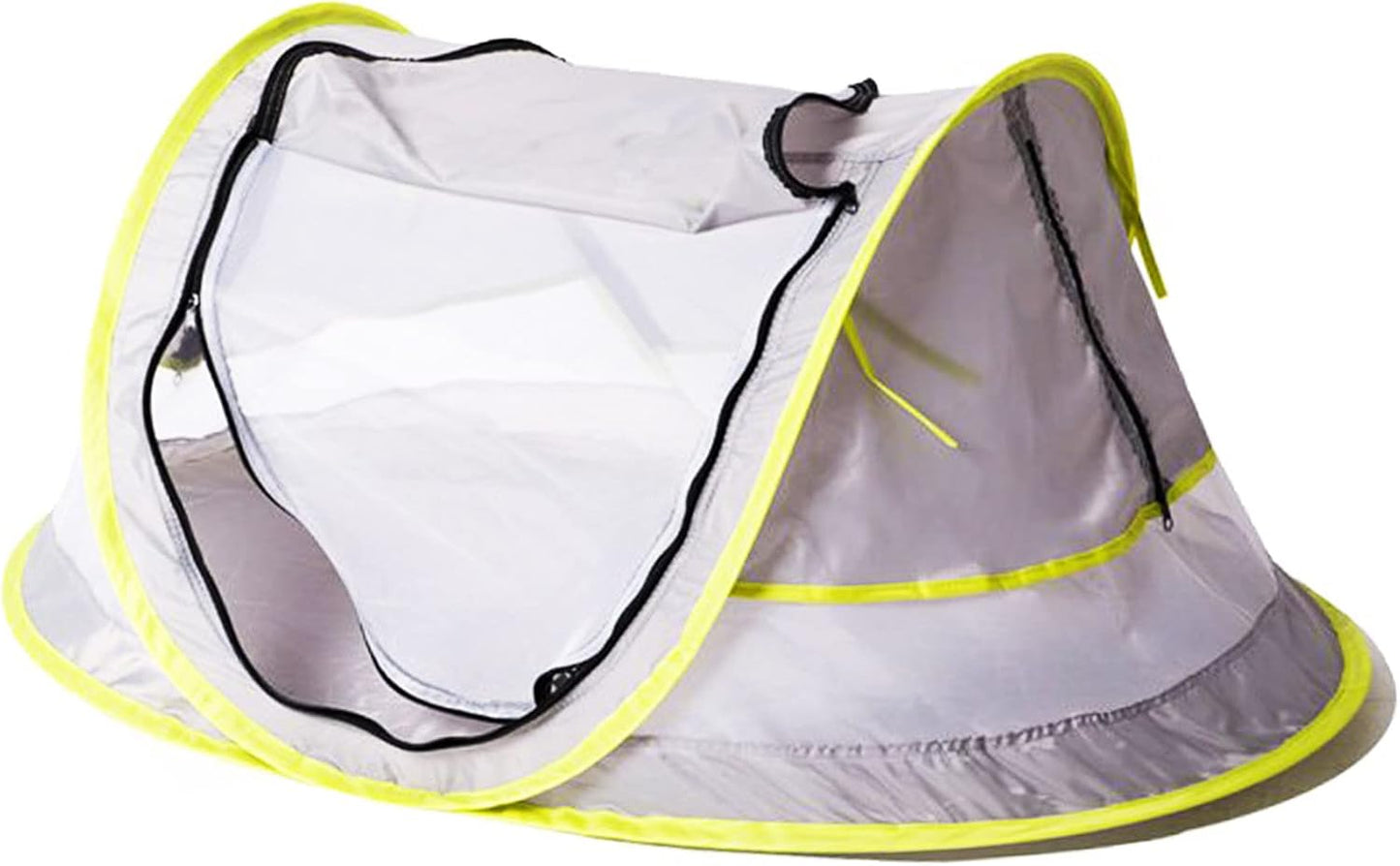 Poray Portable Baby Beach Tent with UPF 50+ Sun Shelter,Mosquito Net and Sunshade, Ideal Pop Up Kids Travel Tent with Carry Bag & 2 Stakes,Outdoor Indoor Play and Sun Protection