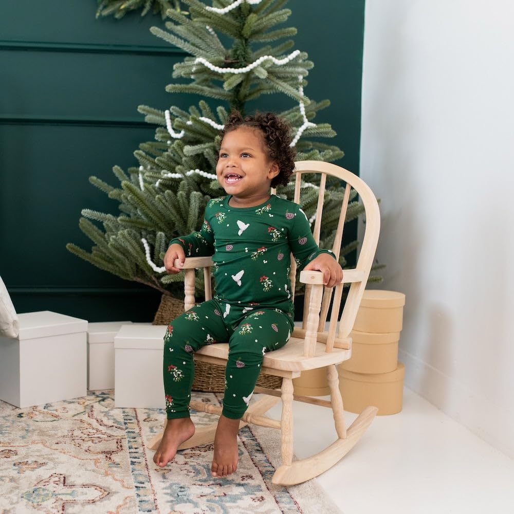 KYTE BABY Toddler Pajama Set - Pjs for Toddlers Made of Soft Bamboo Rayon Material