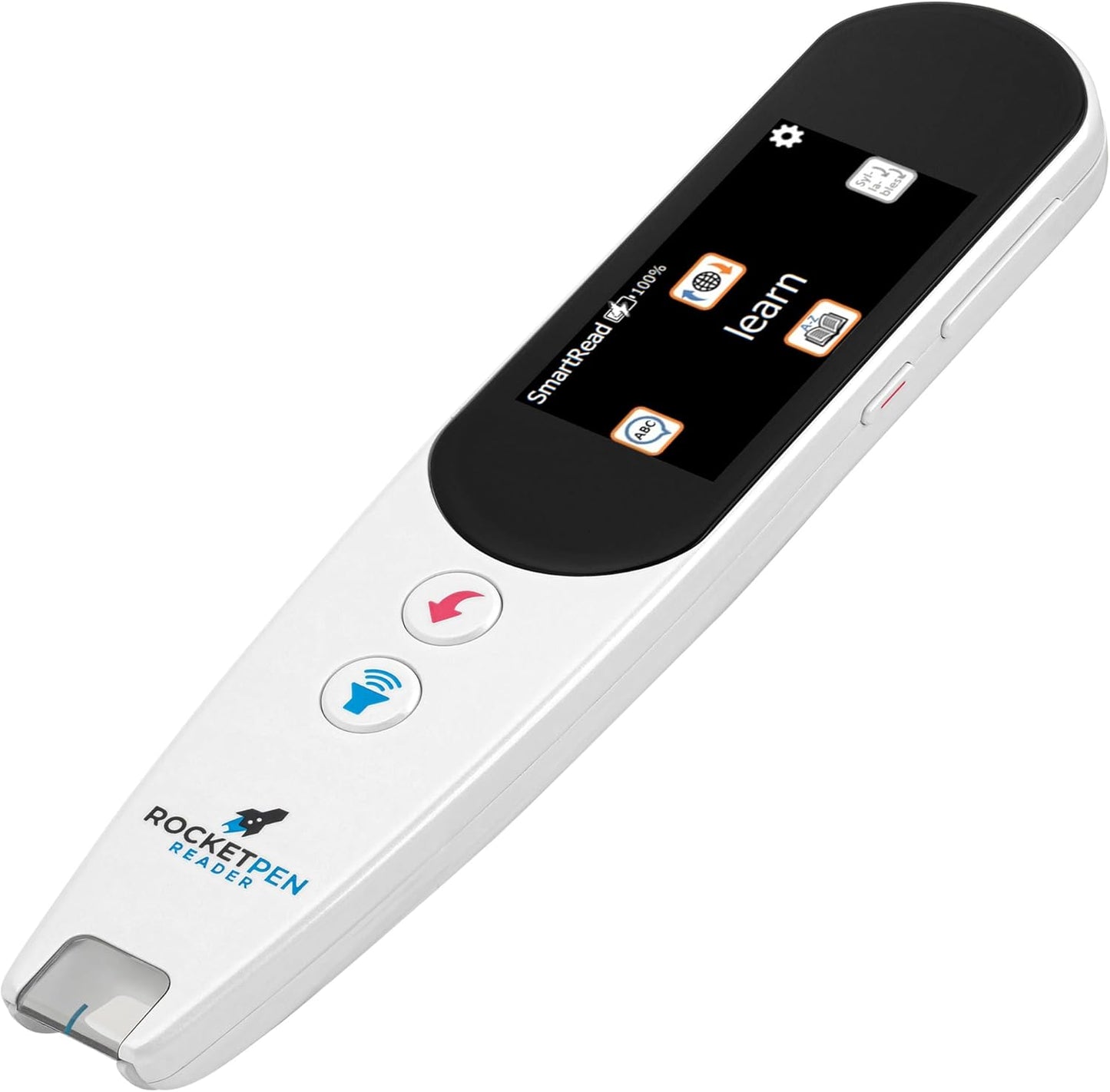 Rocket Pen Reading Tutor - Use Its Six Learning Aids to Make Text to Speech Reading Your New Super Power, OCR Scanner for Dyslexia. Plus: Scan Phone or Tablet Screen to Hear Scanned Text, No PC Needed