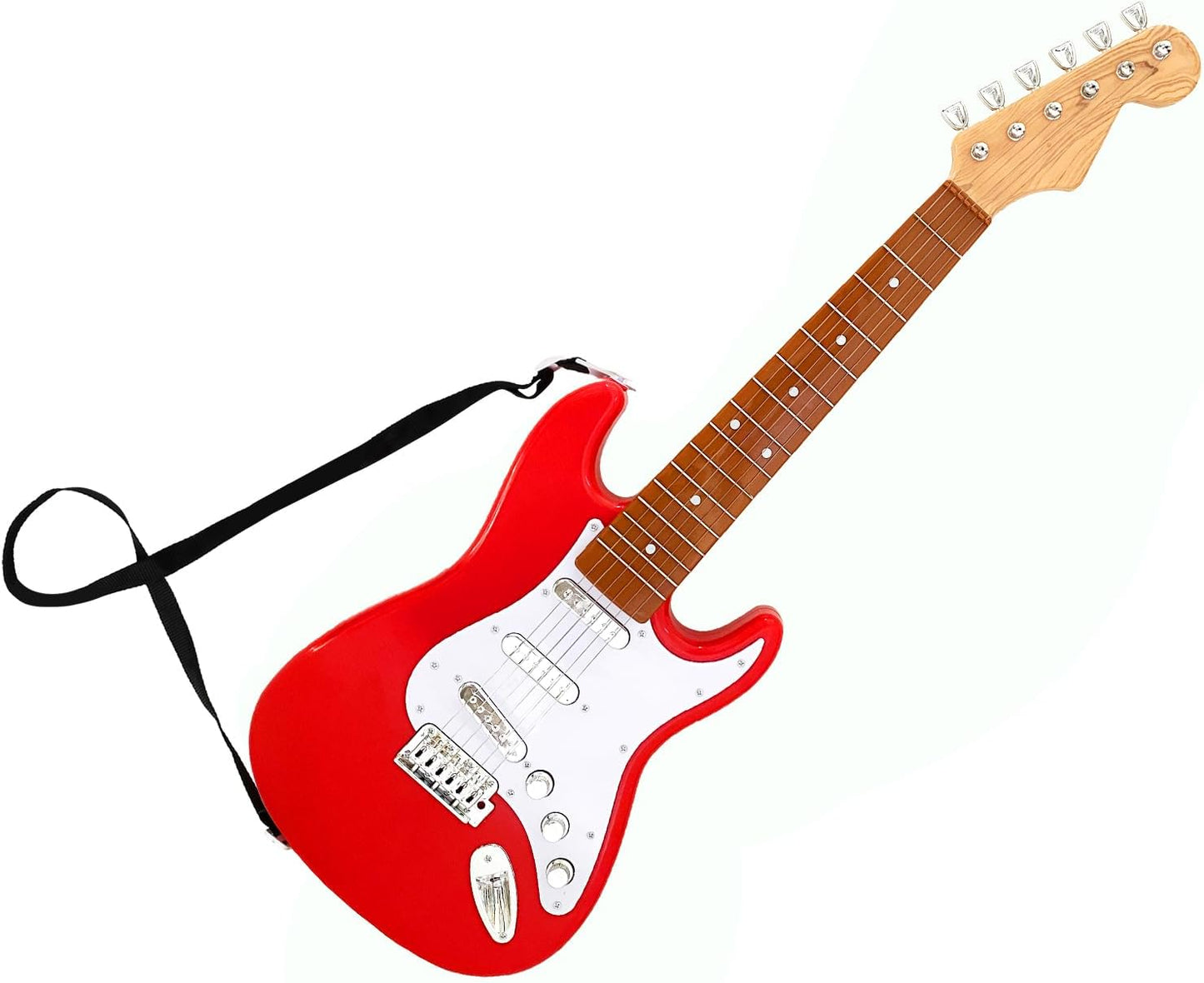 26 Inch Guitar Toy for Kids,Portable Guitar Toy Musical Instrument Toy, Educational Learning Musical Instrument Toy for Ages 3-12 Children Birthday Present for Beginner Children Boys Girls