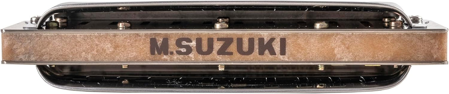 SUZUKI Harmonica, Silver Manji-G