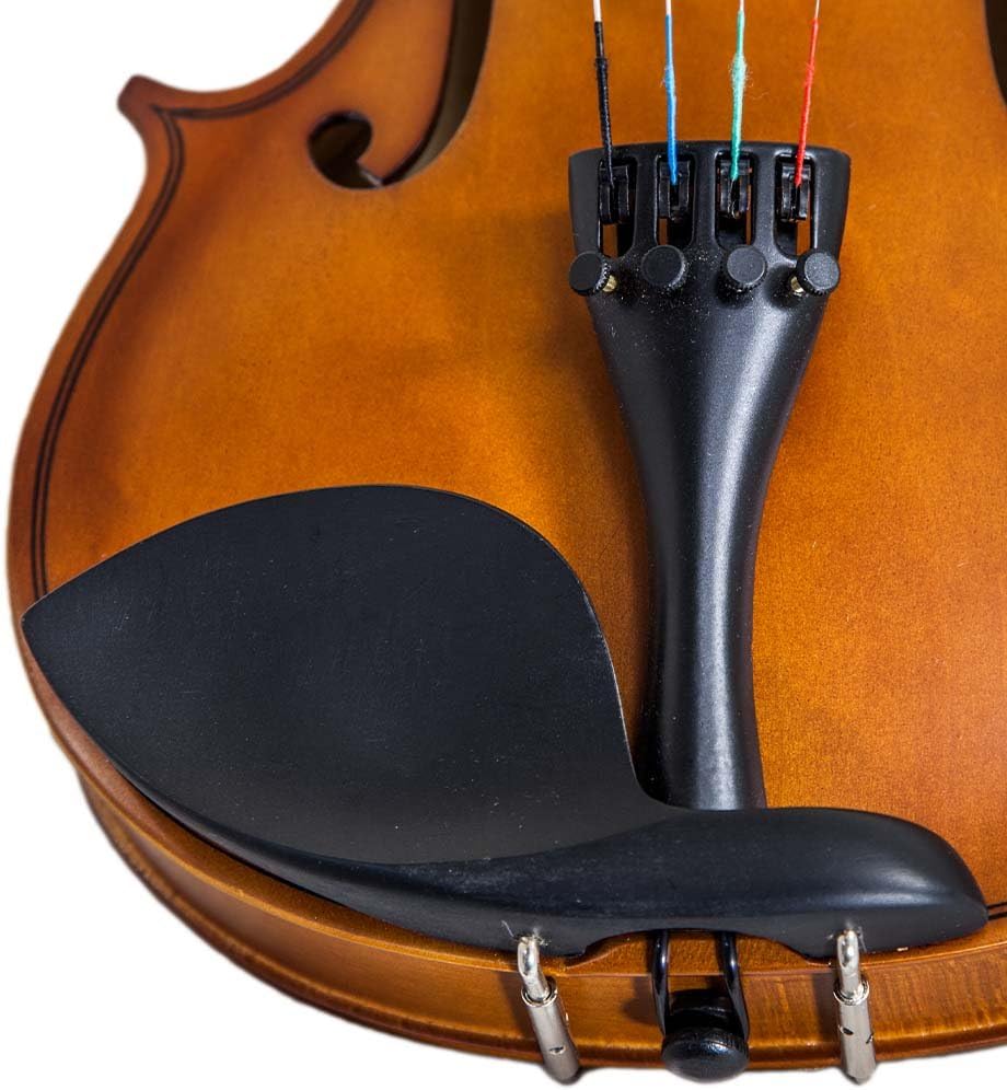 Paititi Artist-100 Student Violin Starter Kit with Brazilwood Bow Lightweight Case, Pitchpipe, Extra Strings and Rosin (1/16)