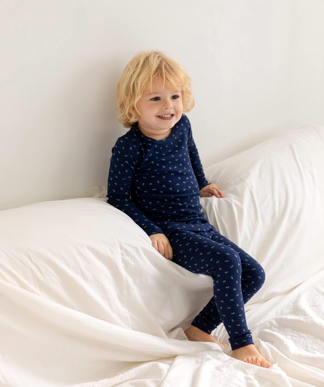 AVAUMA Baby Boys Girls Pajama Set 6M-7T Kids Cute Toddler Snug fit Pattern Design Pjs Cotton Sleepwear
