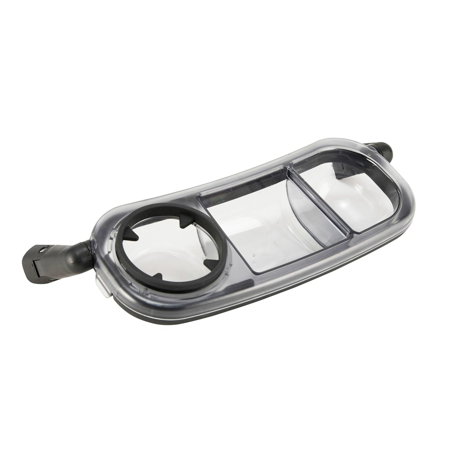Snack Tray Fits for UPPAbaby Vista V3/Vista V2/Vista/Cruz/Cruz V2/ RumbleSeat/RumbleSeat V2, Updated Snack Tray with Two Snack Compartments & Cup Holder, Quick Attachment, Stroller Accessories