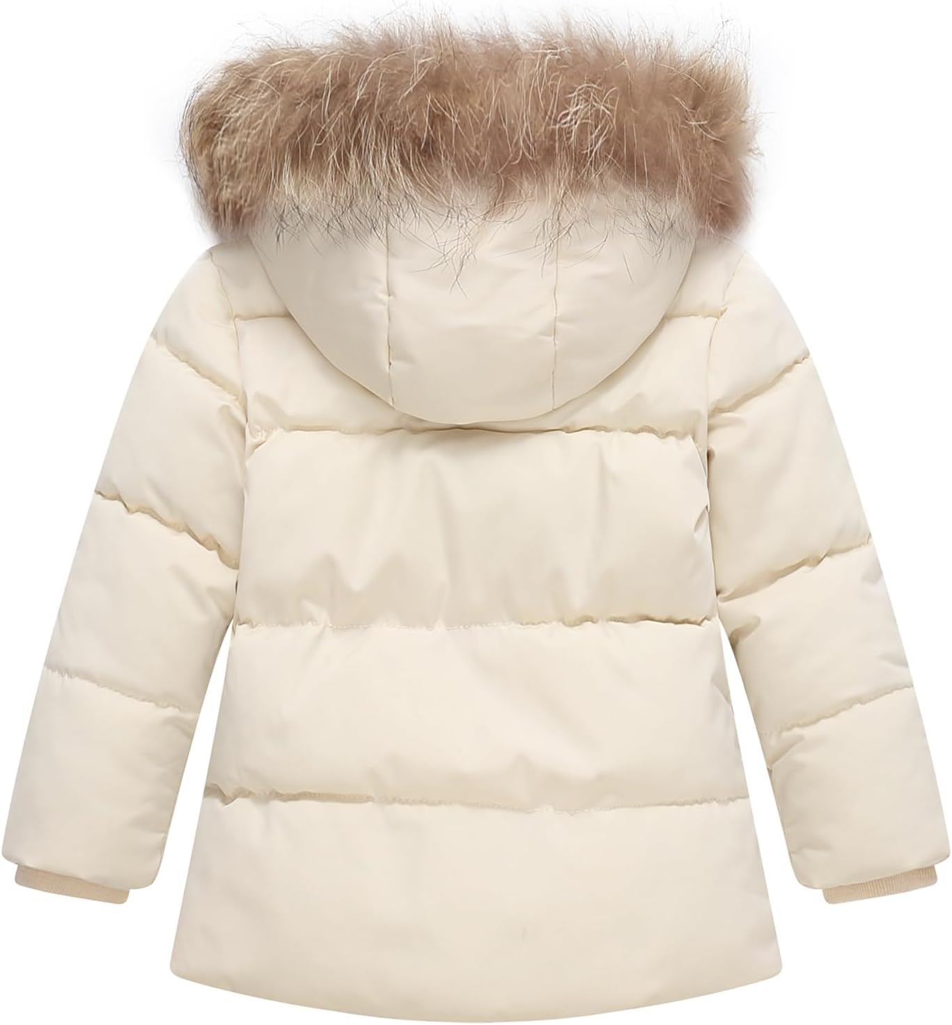 Toddler Winter Coat Baby Jacket Snow Boy Hoodie Puffer Girl Fleece Clothes 1-5T
