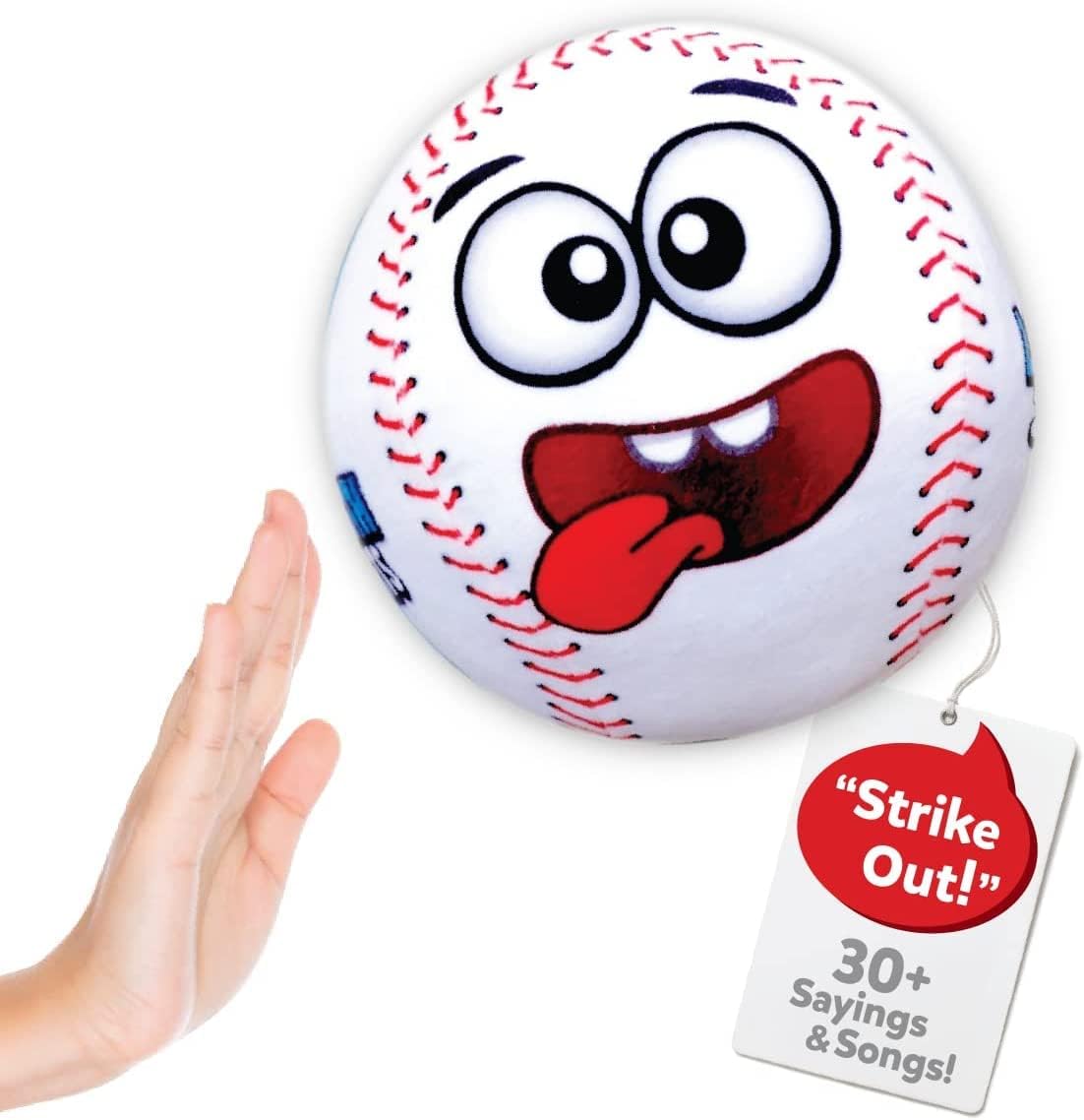 Move2Play, Hilariously Interactive Toy with Music & Sound Effects | Birthday Gift for Boy & Girl | Ball for Toddler & Baby | 6, 12, 18+ Months | 1, 2, 3+ Year Old