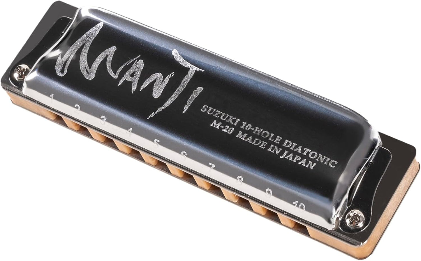 SUZUKI Harmonica, Silver Manji-Db