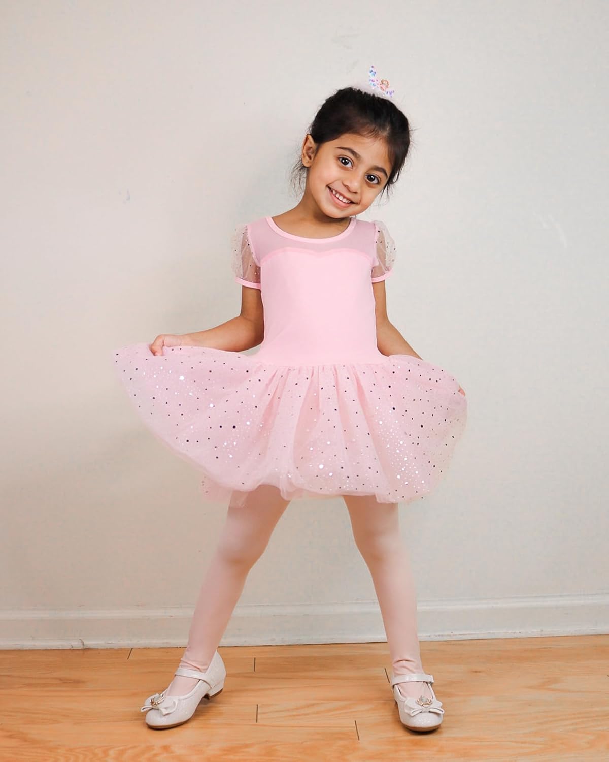 Stelle Girls' Ultra Soft Pro Dance Tight/Ballet Footed Tight (Toddler/Little Kid/Big Kid)