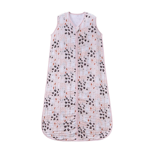 Baby Sleep Sack 0-6 Months Wearable Blanket for Babies 100% Organic Cotton 2-Way Zipper YKK 0.5 TOG Toddler Sleeping Sacks Bunny