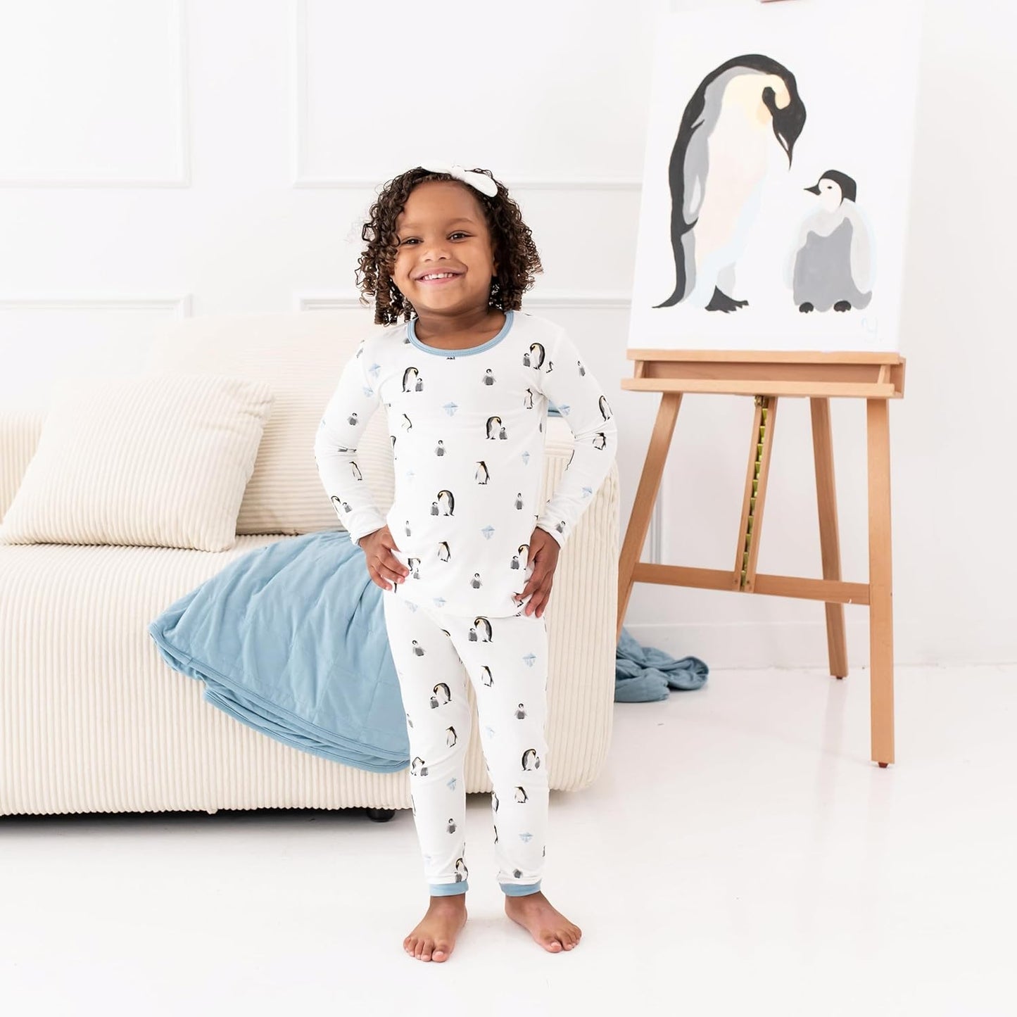 KYTE BABY Toddler Pajama Set - Pjs for Toddlers Made of Soft Bamboo Rayon Material