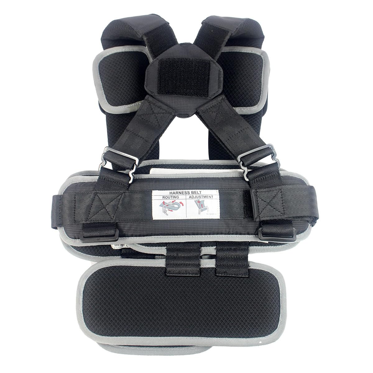 Extra Large Black, Lightweight, Compact, Portable Car Seat - Perfect for Travel and Everyday Child Safety
