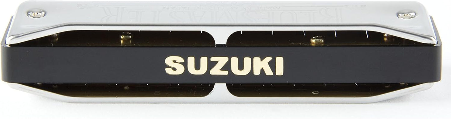SUZUKI Harmonica, Silver Bluesmaster G
