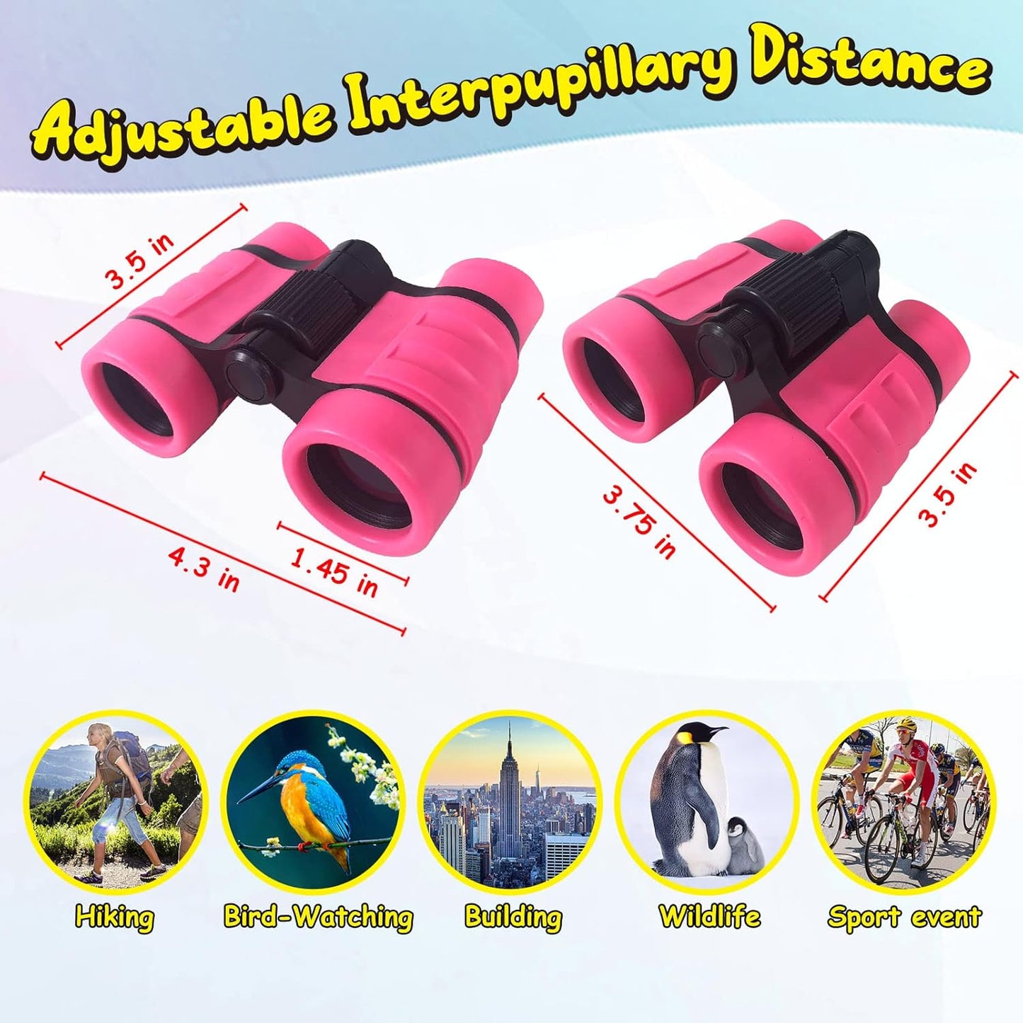 ESSENSON Kids Explorer Kit - Adventure Kit for Kids, Outdoor Explorer Kit with Binoculars, Summer Outdoor Toys for Kids Ages 4-8