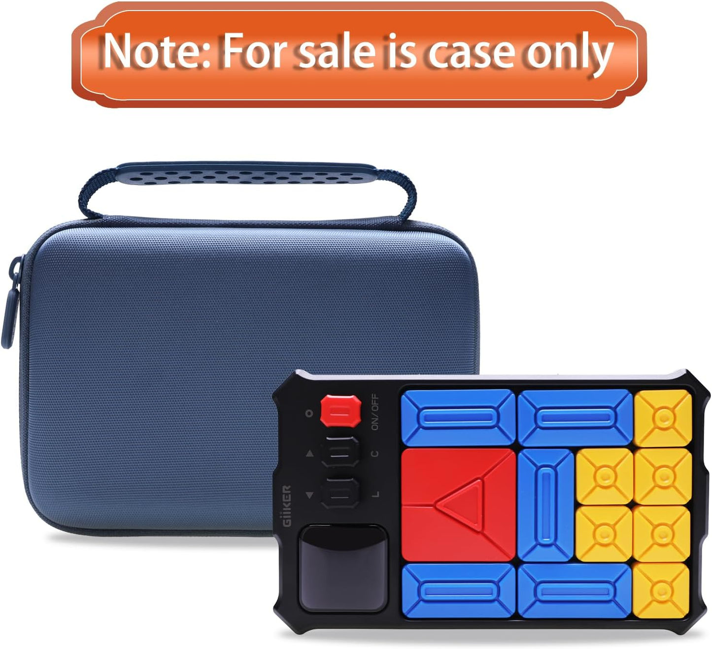 LTGEM Case Compatible with GiiKER Super Slide Puzzle Games, Blue