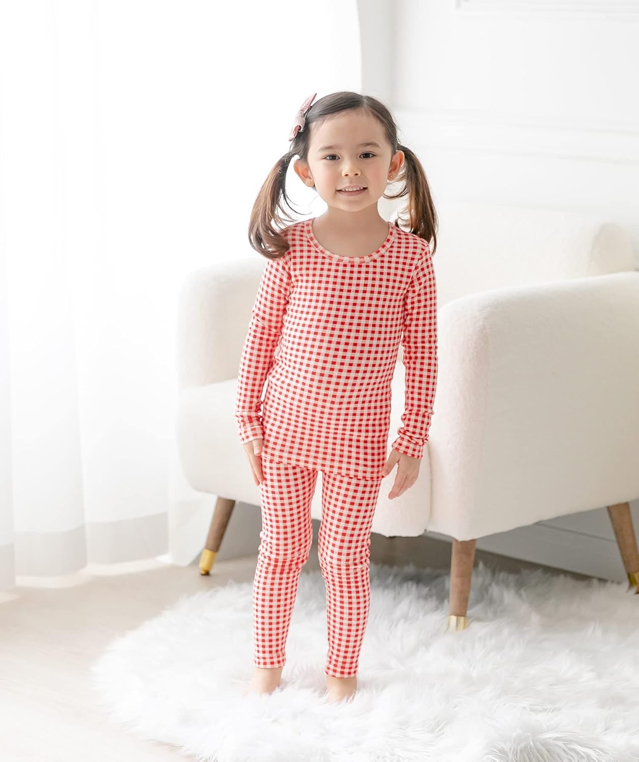 AVAUMA Baby Boys Girls Pajama Set 6M-7T Kids Cute Toddler Snug fit Pattern Design Pjs Cotton Sleepwear