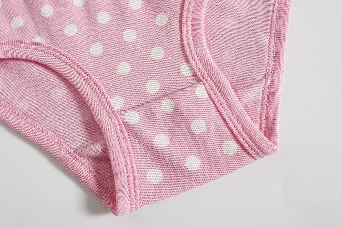 Barara King Little Girls' Soft Cotton Underwear Toddler Undies Kids panties