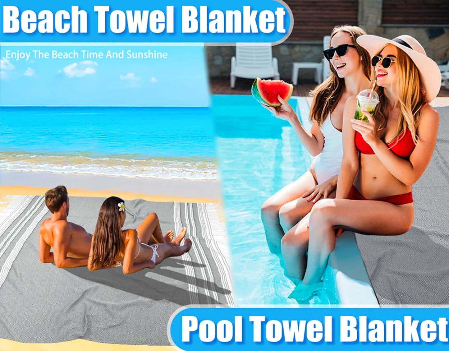 Large Throw Blanket Yoga Blanket Turkish Beach Towel Mens Birthday Gift Idea Dad Father Day Husband Brother Uncle Boyfriend Male Grandpa Him Appreciation Thank You Retirement 60th 50th 40th 30th