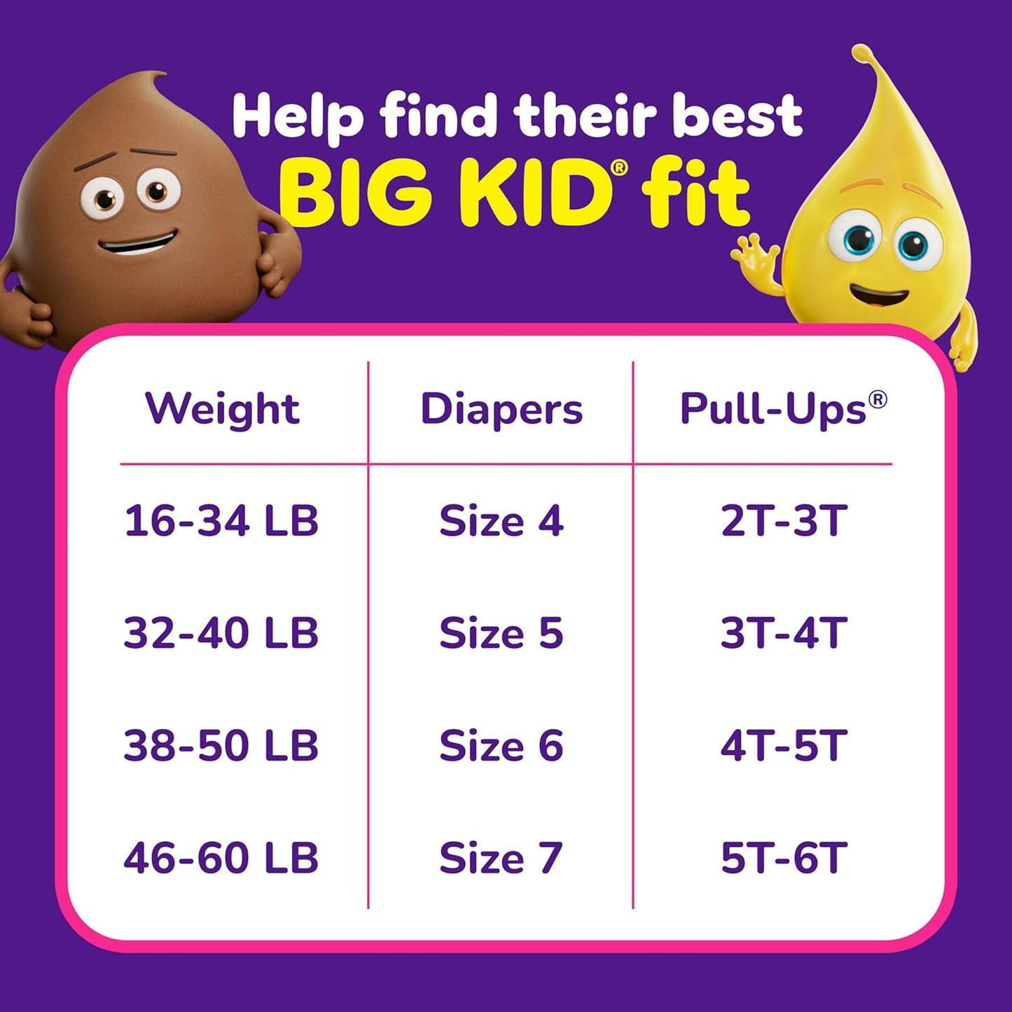 Pull-Ups Girls' Potty Training Pants, Size 3T-4T Training Underwear (32-40 lbs), 84 Count