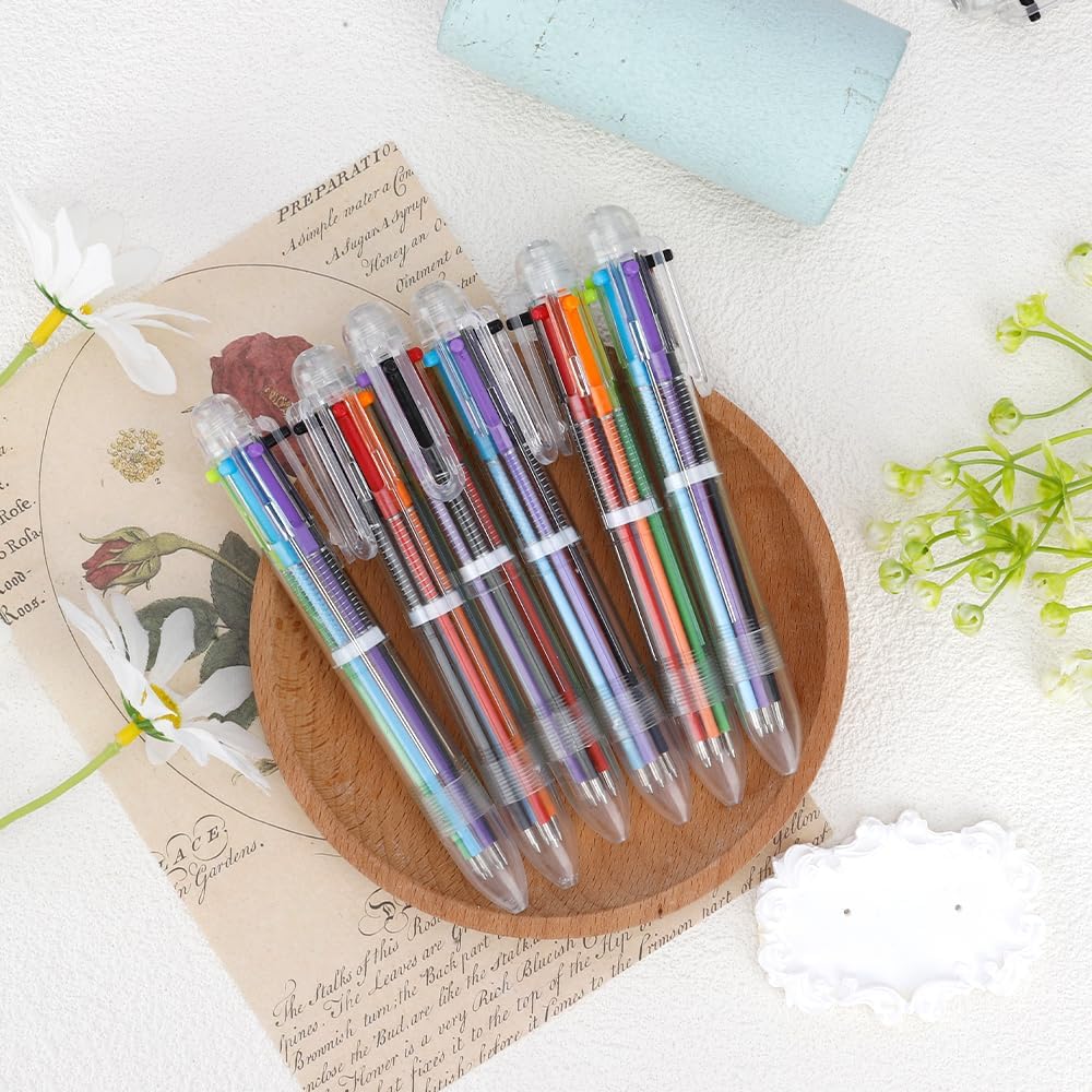 Valentines Classroom Favors 12 PCS Ballpoint Pens for Student Classroom Must Have Colored Pens Ballpoint School Supplies Party Favors Office Supplies Back to School Gifts for Students Son Daughter