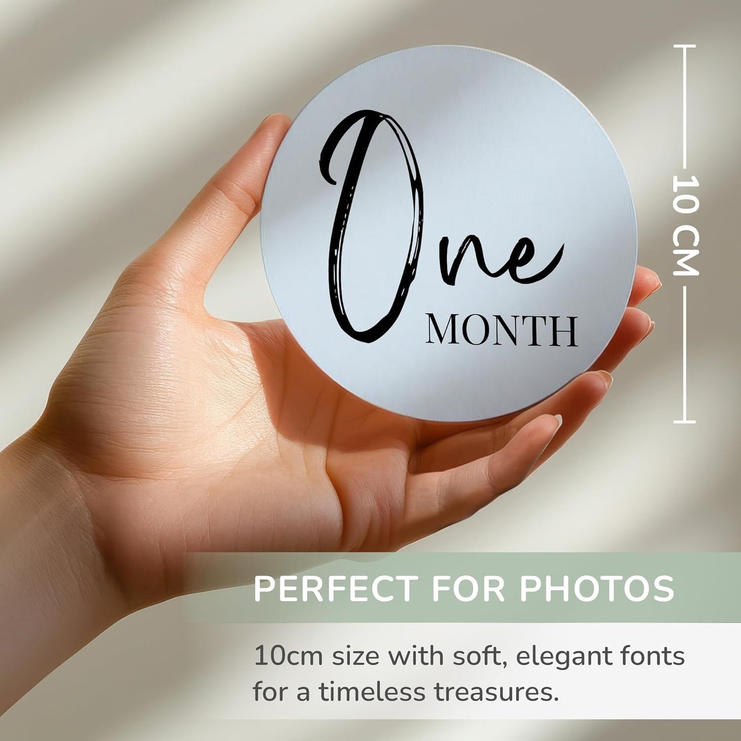 Tiny Trees® Baby Monthly Milestones, Monthly Milestone Signs, Baby Announcement, Baby Age Milestone Keepsakes and Photo Props