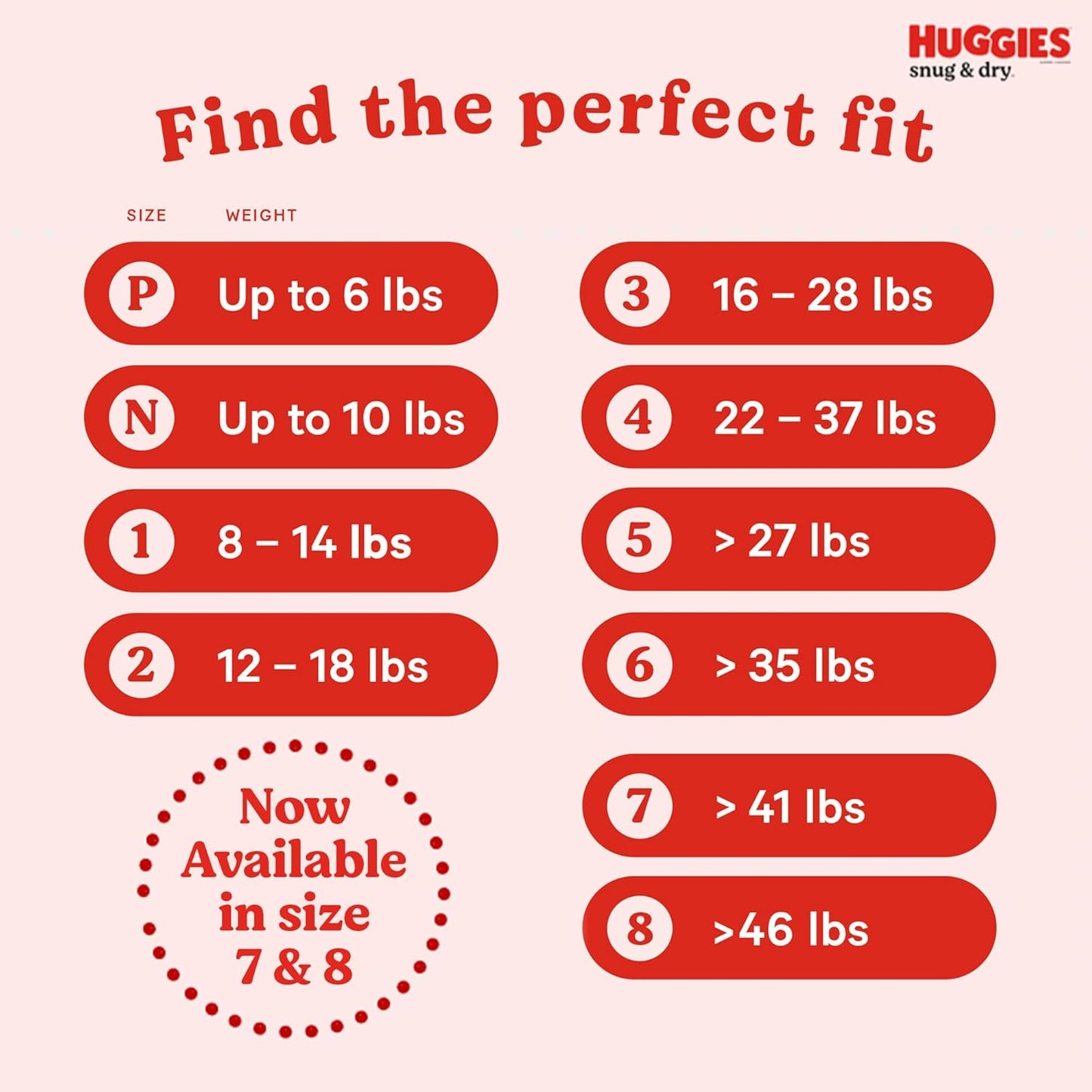 Huggies Size 6 Diapers, Snug & Dry Baby Diapers, Size 6 (35+ lbs), 104 Count, Packaging May Vary