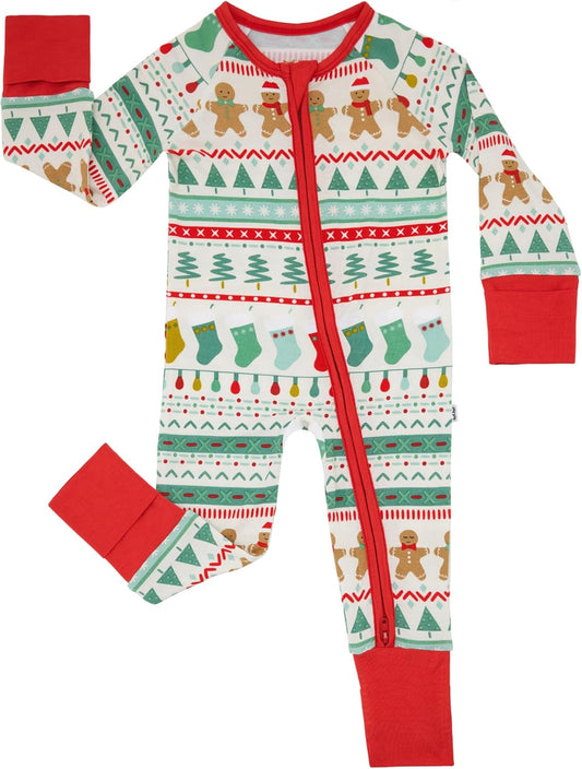 Little Sleepies Pajamas for Baby Boys & Girls, Viscose from Bamboo Baby Pajamas, Preemie & Newborn Sleepers, 2-Way Zipper PJs