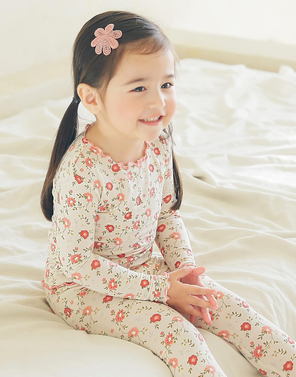 VAENAIT BABY 6M-12Y Kids Unisex Girls & Boys Soft Comfy Modal Tencel Sleepwear Pajamas 2pcs or 4pcs Set