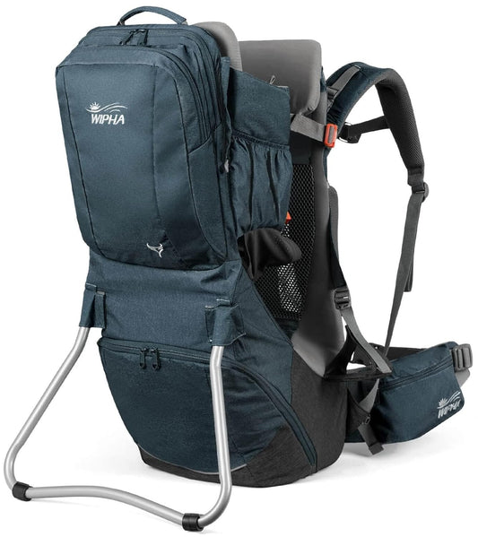 WIPHA Upgraded Baby Carrier, Hiking Backpack with Ergonomic Pro Design, Lightweight Large Capacity Toddler Carrier