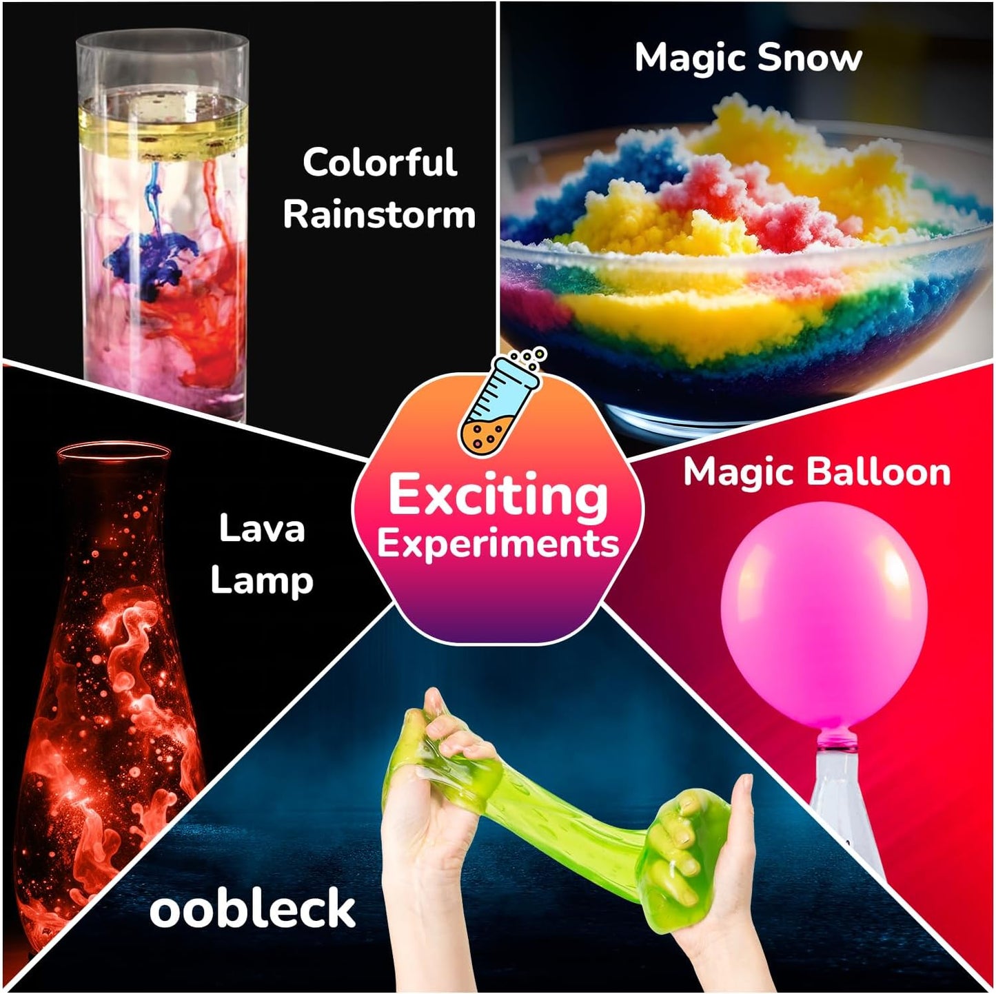 Smartivity My First Science Experiment Kit for Kids Ages 6,7,8,9,10,11,12 Years | 50+ Experiments I Birthday Gift for Kids I Educational Science Projects for Boys & Girls, STEM Toys for 6-12 Years