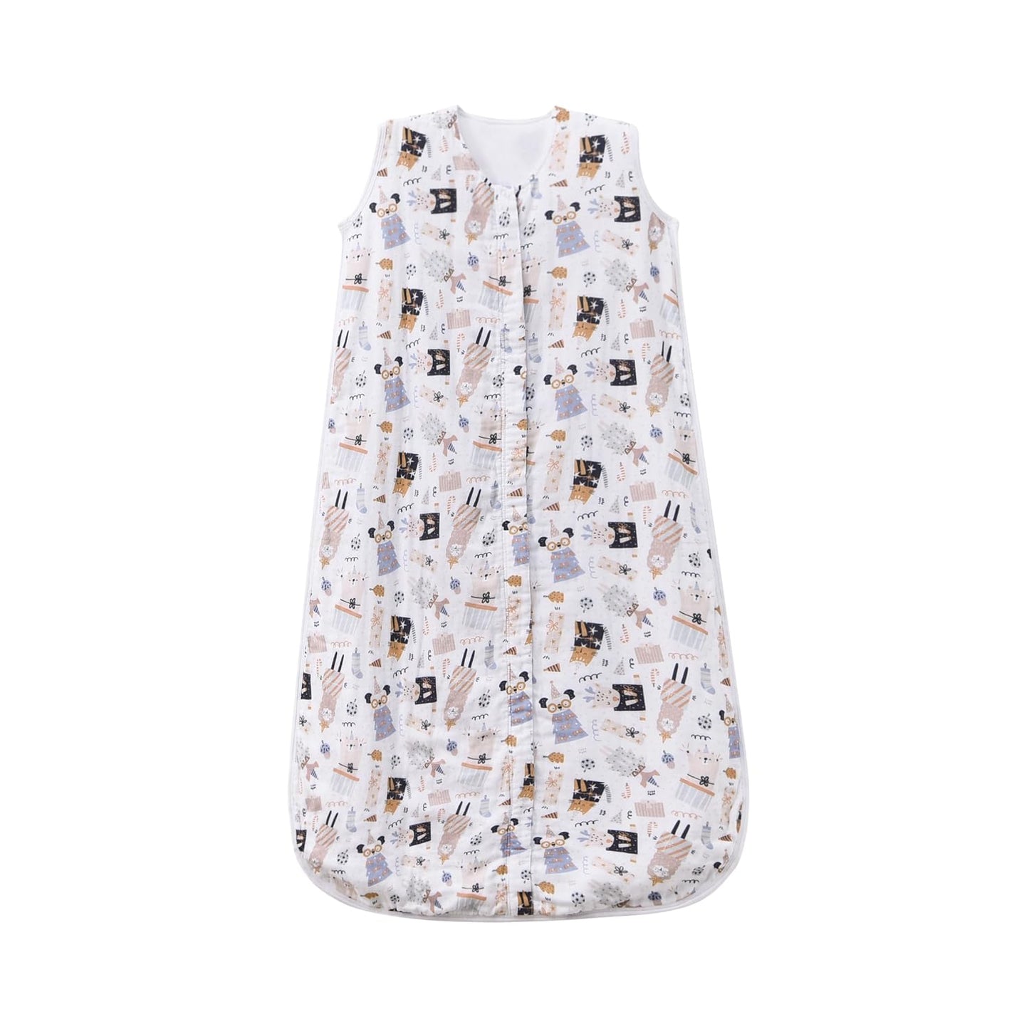 Toddler Sleep Sack 2-4 T Baby Wearable Blanket 100% Organic Cotton 0.5 TOG Baby Muslin Sleep Sacks 2- Way Zipper Soft XL 2T 3T 4T