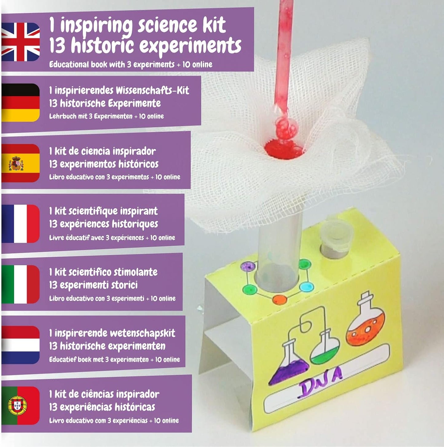 Science4you Wonder Women Science Kit with Science Experiments for Kids Age 8-12+, Toy for 8+ Year olds Girls with Craft Set for Girls who Loves Science - Stem Toy Age +8 with Science Kit for Kids…