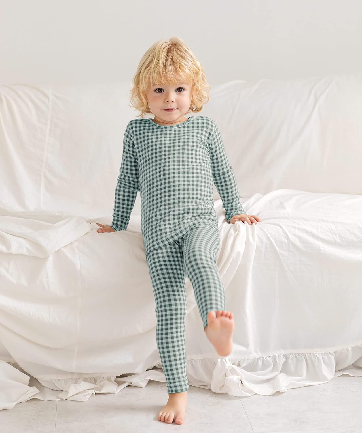 AVAUMA Baby Boys Girls Pajama Set 6M-7T Kids Cute Toddler Snug fit Pattern Design Pjs Cotton Sleepwear