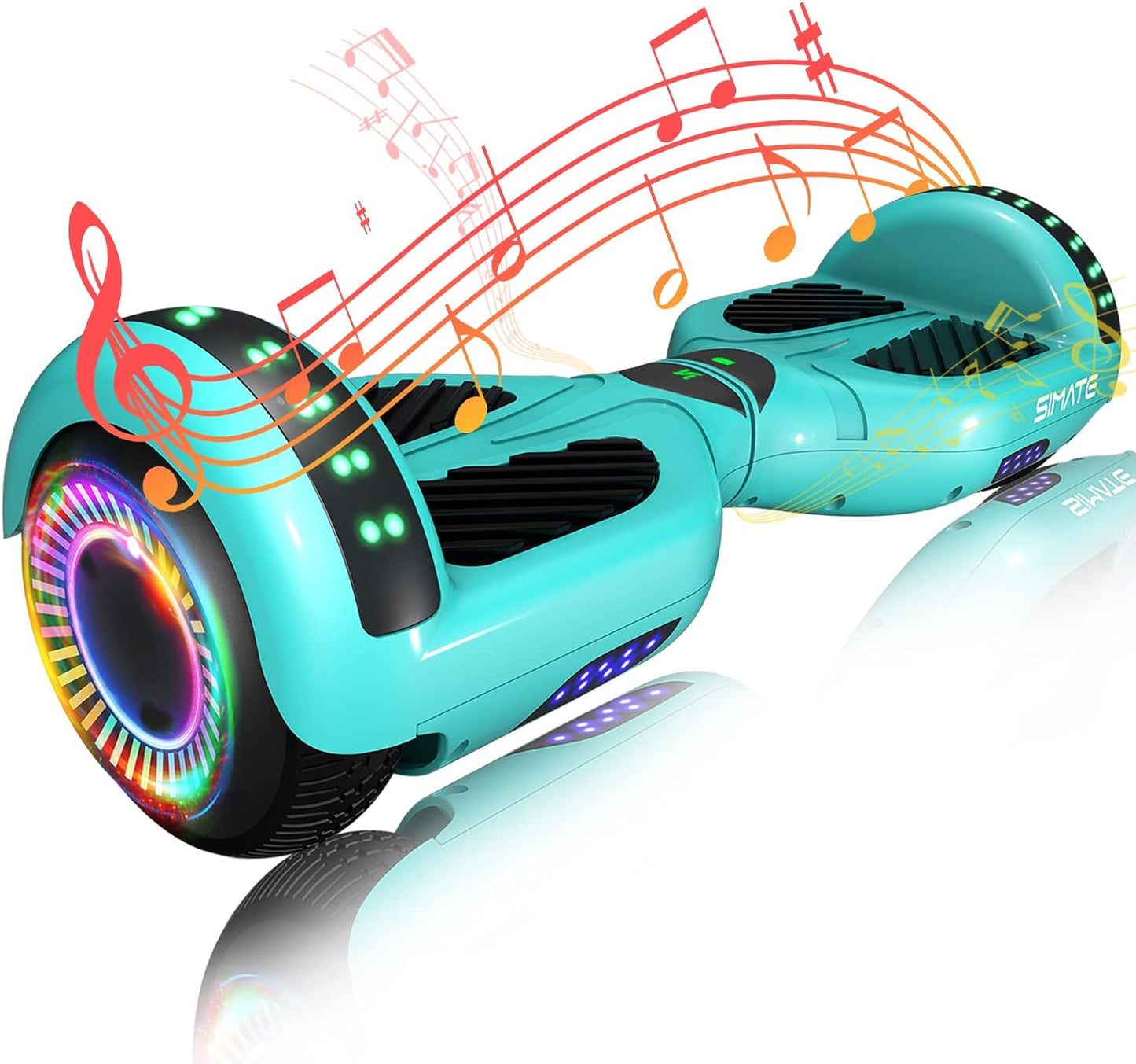 Scooter, Bluetooth & Corlorful LED Lights, Gifts for Kids & Adults & Girls & Boys, for All Ages