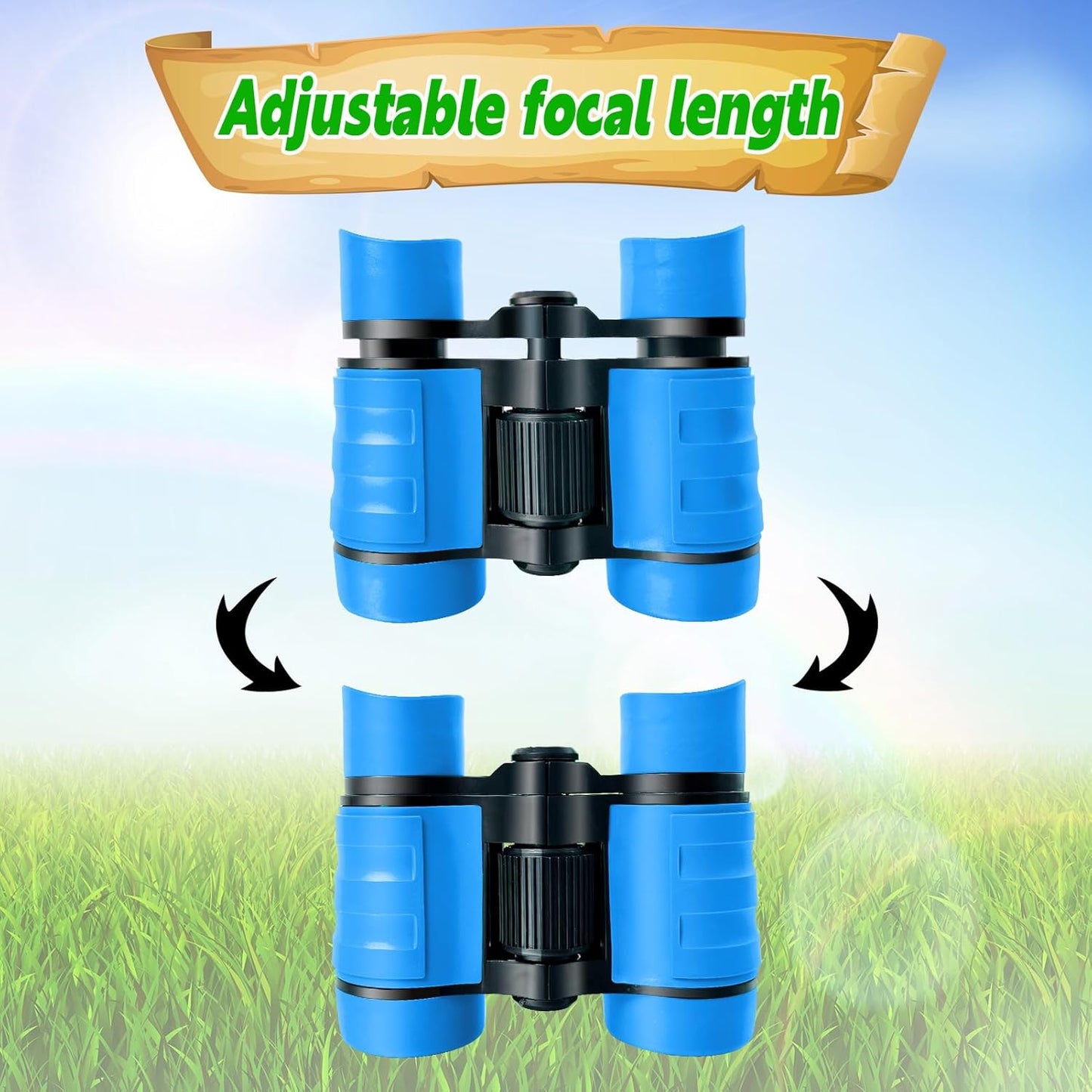 Binoculars for Kids, Kids Binoculars for Ages 3-12 Boys Girls, Outdoor Gifts Toys for Kids- Perfect for Bird Watching, Camping, and Outdoor Exploration