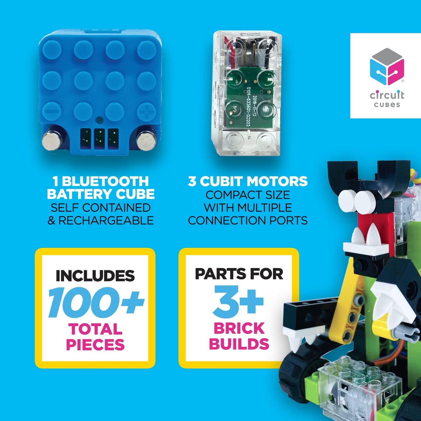 Monster Maker Kit – Remote Control Robotics Kit - STEM Learning Toy for Kids Age 8 and Up