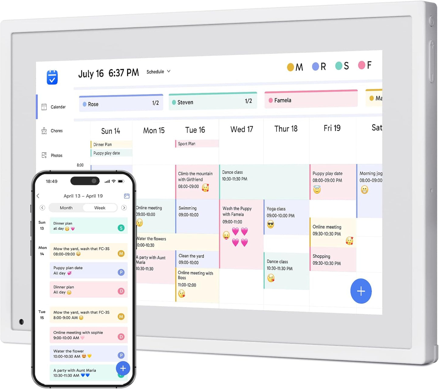 Planner Dragon Touch 10.1 Inch