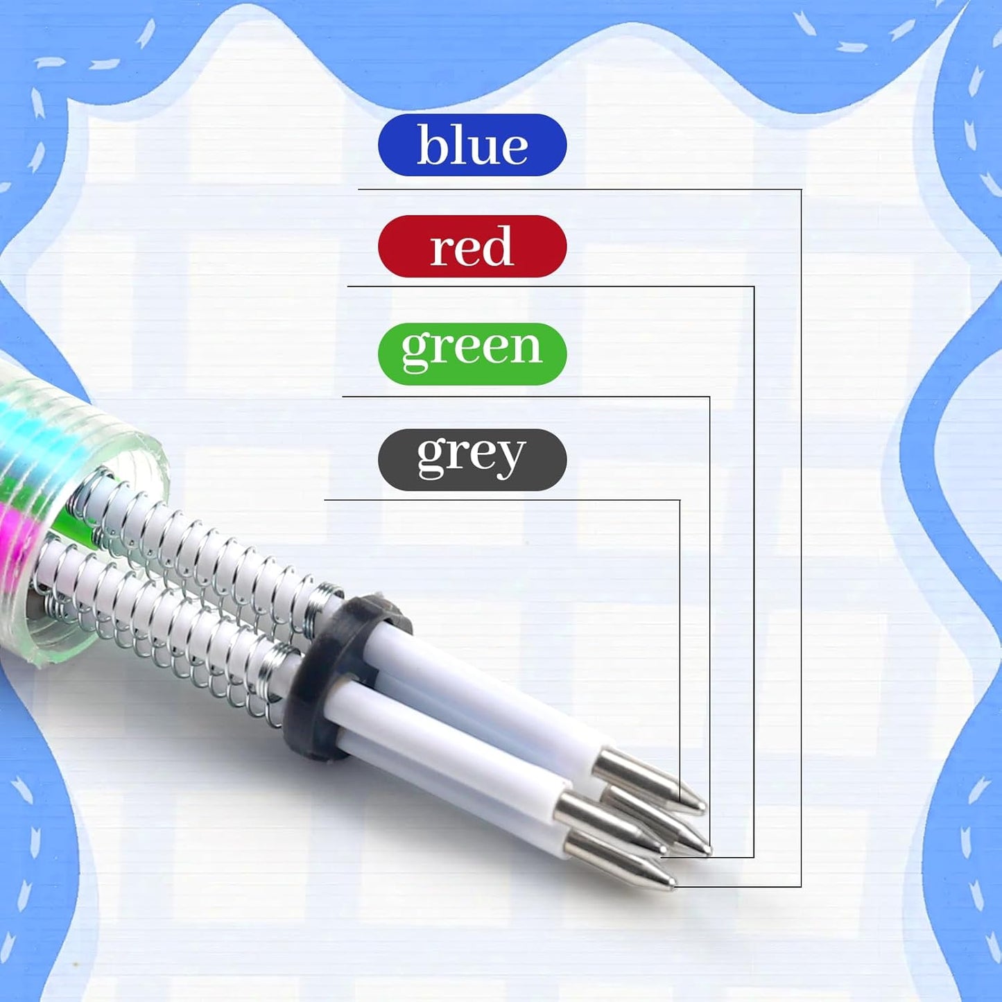 200Pcs Mini Multicolor Pens in One 4-in-1 Cute Pens Bulk for Kids, Ballpoint Pen for Birthdays and Children's Parties, Fun Gifts Assorted Ink Kawaii Pen
